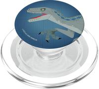 Jurassic World Blue Velociraptor Profile PopSockets PopGrip pour MagSafe