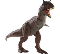 Jurassic World Carnotaurus Toro, Grande figurine articulée de dinosaure de 40cm d'envergure avec mouvement de tête, Jouet pour enfant, GNL07