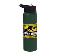 Jurassic World Caution Family Vacation Isla Nublar Stainless Steel Insulated Water Bottle