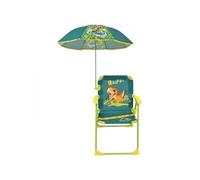 JURASSIC WORLD Chaise pliante de camping dinosaures H.38.5 l.38.5 P.37.5 cm