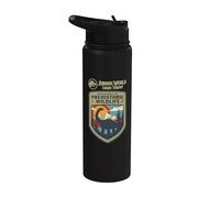 Jurassic World : Chaos Theory Pocket hit Stainless Steel Insulated Water Bottle