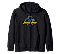 Jurassic World Classic Logo Bright Tech Sweat à Capuche