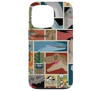 Jurassic World Classified Creatures Postcard All Over Print Coque pour iPhone 13 Pro