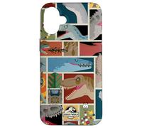 Jurassic World Classified Creatures Postcard All Over Print Coque pour iPhone 16 Plus