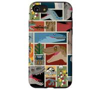 Jurassic World Classified Creatures Postcard All Over Print Coque pour iPhone SE (2020) / 7/8