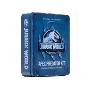 Doctor Collector Jurassic World Apex Predator Kit, édition de Collection Officielle avec Accessoires exclusifs dans Une boîte en métal