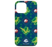 Jurassic World Dino Argyle Style Ugly Sweater All-Over Print Coque pour iPhone 13 Pro Max