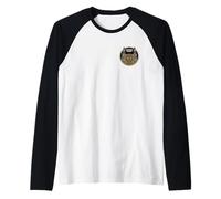 Jurassic World Dinosaur Dimensions Front & Back Manche Raglan
