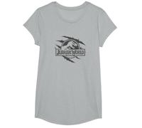 Jurassic World Dinosaur Slash Under Logo T-Shirt