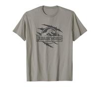 Jurassic World Dinosaur Slash Under Logo T-Shirt