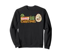 Jurassic World Do Not Open Before Christmas Dinosaur Egg Sweatshirt