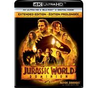 Jurassic World: Dominion 4k Ultrahd + Blu-Ray + Digital Code