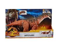 Jurassic World Dominion Dinosaure Ampelosaurus HDX47 Avec Mouvements Réels