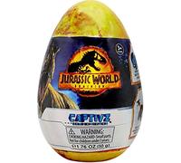 Jurassic World Dominion Dinosaure dans Son Œuf avec Slime 10 cm, A Collectionner, Jouet pour Enfant, Dès 3 Ans