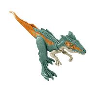 Jurassic World Dominion - Dinosaures Animaux féroces Moros Intrepidus - Dinosaures pour Enfants articulé de 18 cm nouveauté Pack Bestial - Dinosaure Jouet HDX22- Multicolore