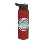 Jurassic World Don’t Mess with Mamasaurus Stainless Steel Insulated Water Bottle