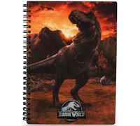 Jurassic World - Effet 3d Into The Wild - Cahier