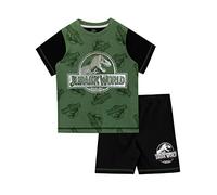 Jurassic World Ensemble De Pyjamas Dinosaure Garçon Noir 6-7 Ans