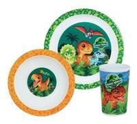 JURASSIC WORLD - Ensemble repas (assiette, bol, verre) multicolore G