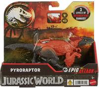 Jurassic World Epic Attack Jouet dinosaure Pyroraptor 17 cm