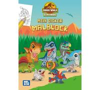 Jurassic World Explorers: Mein dicker Malblock
