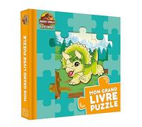 Jurassic World Explorers - Mon grand livre puzzle - Collectif - Hachette Jeunesse - cartonné - Livre-jeu