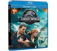 Jurassic World: Fallen Kingdom [Blu-ray + DVD] Starring Chris Pratt, Bryce Dallas Howard (Jurassic Park 5 // Jurassic World 2) [Spanish Artwork]