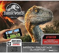 Jurassic World - Fallen Kingdom Le livre de Réalité Augmentée: Mission : sauvetage du Raptor