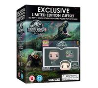 Jurassic World: Fallen Kingdom Limited Gift Set-2 Funko Pocket Pop Exclusive Keychains [Blu-Ray] [2018] [Region Free] [Édition limitée.] [Import]