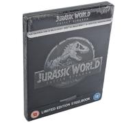Jurassic World: Fallen Kingdom Steelbook 4k Ultra Hd + Blu-Ray 3d + 2d Libre