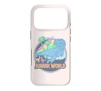 Jurassic World: Fallen Kingdom T-Rex Dino Scene Pastel Logo Coque pour iPhone 17 Pro