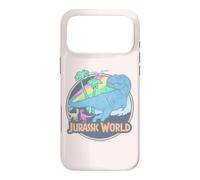 Jurassic World: Fallen Kingdom T-Rex Dino Scene Pastel Logo Coque pour iPhone 17 Pro Max