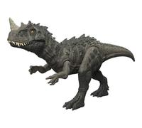 Mattel Figurine de dinosaure Ceratosaurus JKL77 – Rugissement féroce, mâchoire mobile, effets sonores