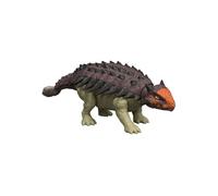 Mattel – Figurine Jurassic World Ankylosaurus – coup de tête activé, rugissement, son – JGB90