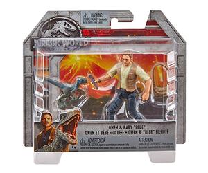 Jurassic World Figurine Articulée Owen & Baby "Blue" FMM01