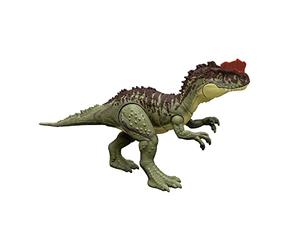Jurassic World Figurine de Yangchuanosaurus Mega Action dinosaures carnivores Gros Dégâts avec code ADN caché et scannable, à Collectionner, Jouet Enfant, Dès 4 ans, HDX49