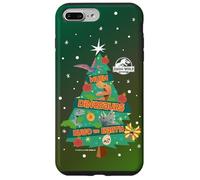 Jurassic World Front & Back Ornament & Dino Tree Coque pour iPhone 7 Plus/8 Plus