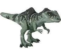 Jurassic World Giganotosaurus Dino Géant Méga Carnivore (55 cm) « Jurassic World : Le Monde d’après », avec code ADN caché et scannable, mouvements et sons, Jouet Enfant, Dès 4 ans, GYC94