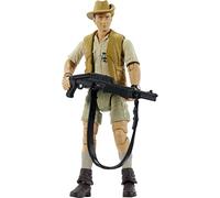 Mattel Jurassic World Mattel Jurassic Park Hammond Collection Figurine d'action humaine Robert Muldoon avec articulation, 9,5 cm de haut