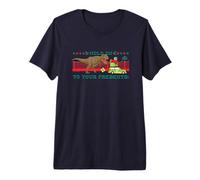 Jurassic World Hold on to Your Presents T-Rex T-Shirt Haut de Gamme