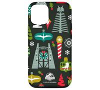 Jurassic World Holiday Icons All-Over Print Coque pour iPhone 12/12 Pro