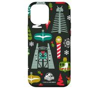 Jurassic World Holiday Icons All-Over Print Coque pour iPhone 12 Mini