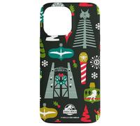 Jurassic World Holiday Icons All-Over Print Coque pour iPhone 13 Pro Max
