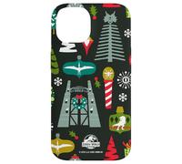 Jurassic World Holiday Icons All-Over Print Coque pour iPhone 14