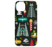 Jurassic World Holiday Icons All-Over Print Coque pour iPhone 14 Plus
