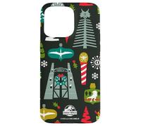 Jurassic World Holiday Icons All-Over Print Coque pour iPhone 15 Pro Max
