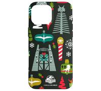 Jurassic World Holiday Icons All-Over Print Coque pour iPhone 16 Pro Max