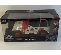 Jurassic World Jeep Wrangler Échelle 1:24 Jada 3005 Miniature Métal