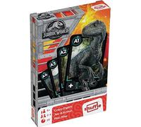 Jurassic World - Jeu de cartes "Cartamundi" pack de 8 - Carton SG38826 (Taille unique) (Coloré)