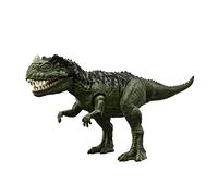 Jurassic World : La Colo Du Crétacé - Ceratosaurus Attaque Sonore - Figurine Articulée - Gamme Jurassic World Dino Escape - Marche avec l'App - Cadeau dès 4 Ans, HCL92